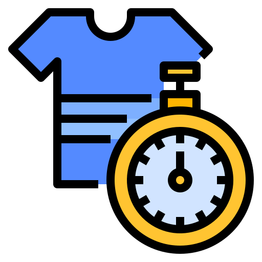 t-shirt and timer